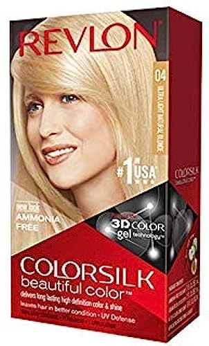 Revlon ColorSilk Beautiful Permanent Color, [04] Ultra Light Natural Blonde 1 ea