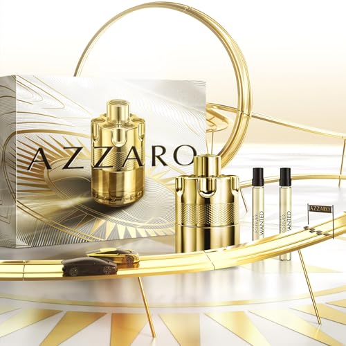 Azzaro Forever Wanted Elixir - Mens Cologne Gift Set - 3-Piece Set Includes Full Size Fragrance (100ml) + 2 Travel Size Sprays (10ml Each)