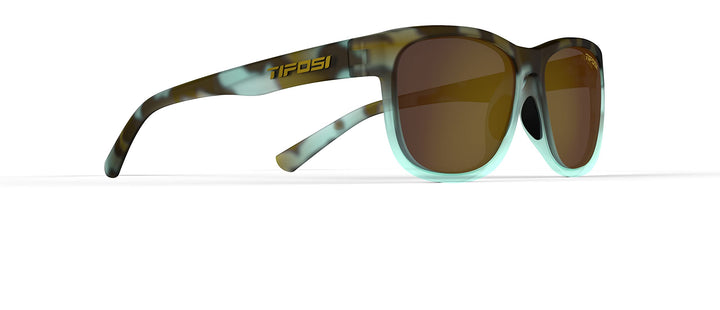 Tifosi Optics Swank XL Sunglasses (Blue Tortoise, Brown Lens)