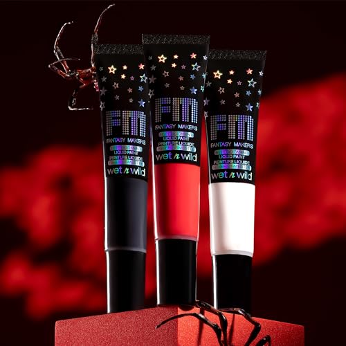 wet n wild Halloween Fantasy Makers Hyper Pigment Liquid Paint - Skull White