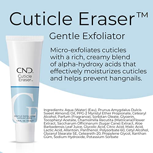 CND Cuticle Eraser Gentle Exfoliator 0.5 Fl Oz / 15 ml