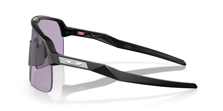 Oakley Men's OO9463A Sutro Lite Low Bridge Fit Rectangular Sunglasses, Matte Black/Prizm Slate, 39 mm