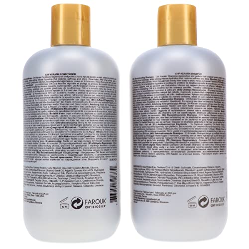 CHI Keratin Shampoo & Conditioner Set 12 OZ Each
