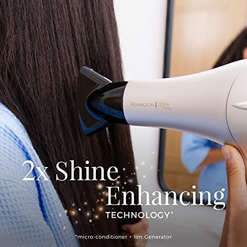 REMINGTON Shine Therapy Argan Oil & Keratin Hair Dryer/Blow Dryer