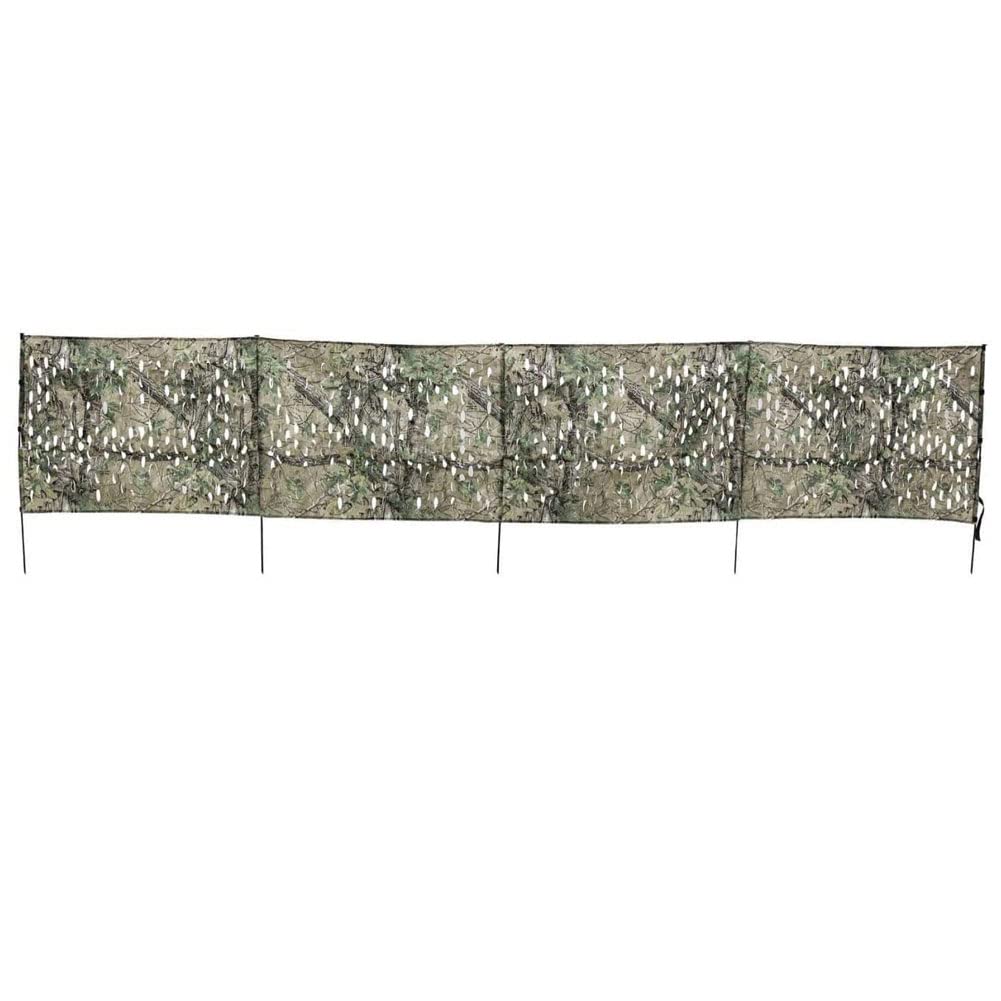 Barronett Ground Gobbler Hunting Chair and Hunters Specialties 27'' X 12' Portable Ground Blind Bundle