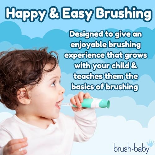 Brush-Baby BabySonic Replacement Heads (18-36 Month (Pack of 4))