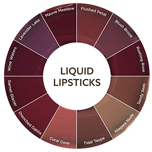 Burt's Bees 100% Natural Glossy Liquid Lipstick, Blush Brook, 1 Tube