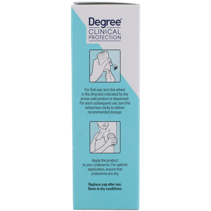 Degree Clinial Protection Deodorant Stick, Summer Strength, 1.7 oz