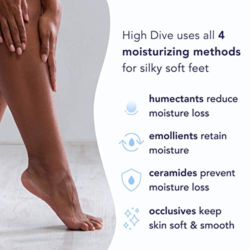 Barefoot Scientist High Dive Intensive Hydration Foot Therapy Cream, Specialized Moisture for Dry Feet and Cracked Heels