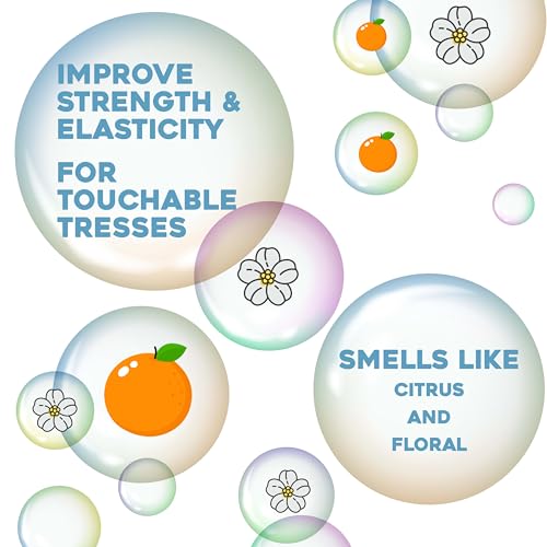 OGX Extra Strength Hydrate & Repair + Argan Oil of Morocco Conditioner for Dry, Damaged Hair, Cold-Pressed Argan Oil to Moisturize Hair, Paraben-Free, Sulfate-Free Surfactants, 25.4 Fl Oz