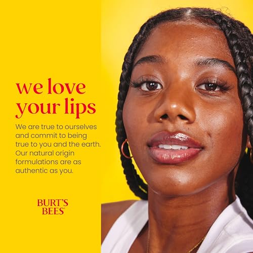 Burt's Bees Watermelon Lip Balm, Lip Moisturizer With Responsibly Sourced Beeswax, Tint-Free, Natural Conditioning Lip Treatment, 1 Tube, 0.15 oz.