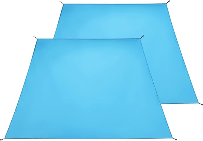 Sunwall for Pop Up Canopy Instant Shade Tent 8.2' X 8.2', Detachable Flap Sun Shade Side Wall Accessory to Block Sun, Wind, and Rain, 2 Pack Sidewall Only(Blue-2 pcs)