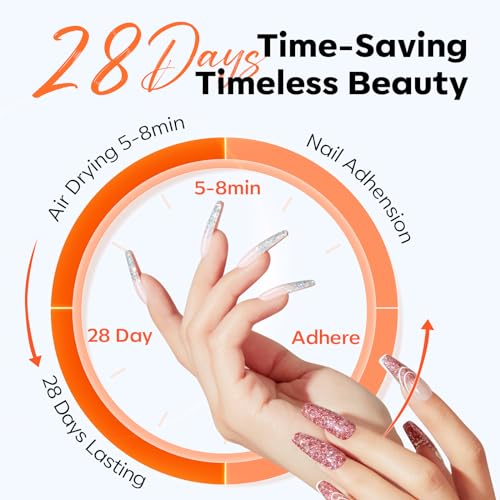 Modelones 8 oz Monomer - Professional Monomer Acrylic Nail Liquid - 240ml Acrylic Monomer Liquid for Acrylic Powder, Acrylic Nails Extension - MMA Free, Non-Yellowing