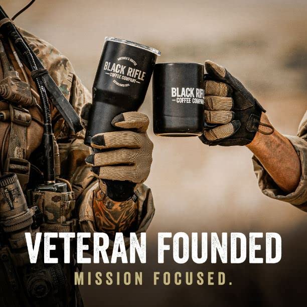 Black Rifle Coffee Company AK Espresso, Medium Roast K Cups, 12 Single Serve Coffee Pods