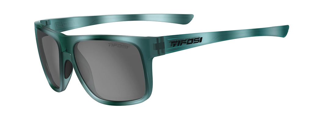 Tifosi Optics Swick Sunglasses (Blue Marble/Smoke Polarized Lenses)