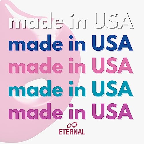 Eternal Nail Polish Set 5 Piece Kit: Long Lasting, Quick Dry and Cruelty Free. Made in USA - 0.46 Fluid Ounces Each (Tie Dye)