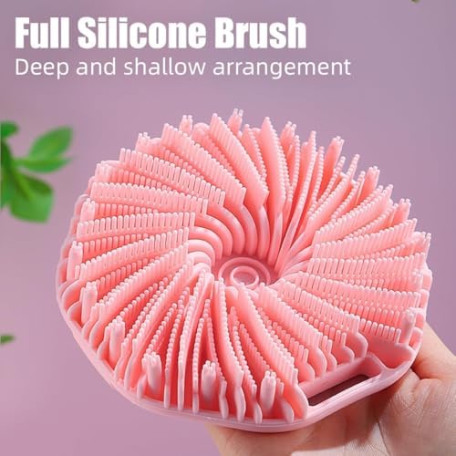 Silicone Body Scrubber, Exfoliating Body Scrubber for Sensitive Skin, Silicone Scrubber Body, Silicones Body Brush for Showering