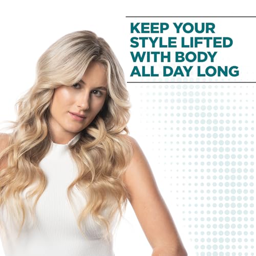 BioSilk Volumizing Therapy Strong Hold Hair Spray, Provides Extra Volume, Strength & Shine, Helps Styles Last, Sulfate, Paraben & Cruelty-Free, 10 Oz