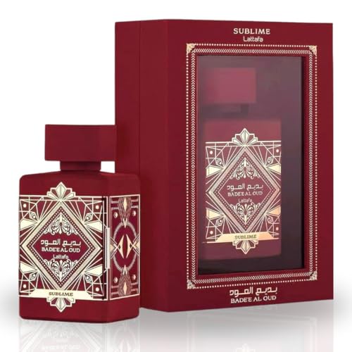 Lattafa Bade'e Al Oud Sublime - EDP Spray 100ML (3.4 OZ) & Deodorant Spray 200ML (6.7 OZ) Experience The Luxury of Woody & Aromatic Fragrance. (Value Pack)
