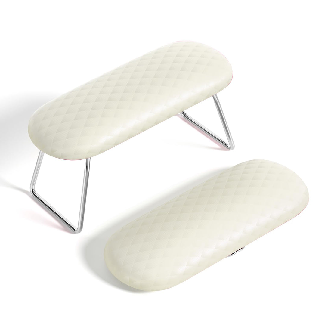 Aoraem Nail Arm Rest Cushion, Nail Hand Cushion Microfiber Leather Manicure Hand Pillow Stand Professional Nail Rest Table Desk
