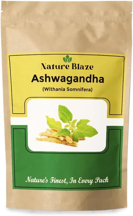 Ayurvedic Indian Ashwagandha Powder 7.0 Oz (200 Gm/0.4 lb)
