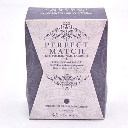 Lechat Perfect Match Gel Polish, Behind Closed Doors, 0.5 Fluid_Ounces