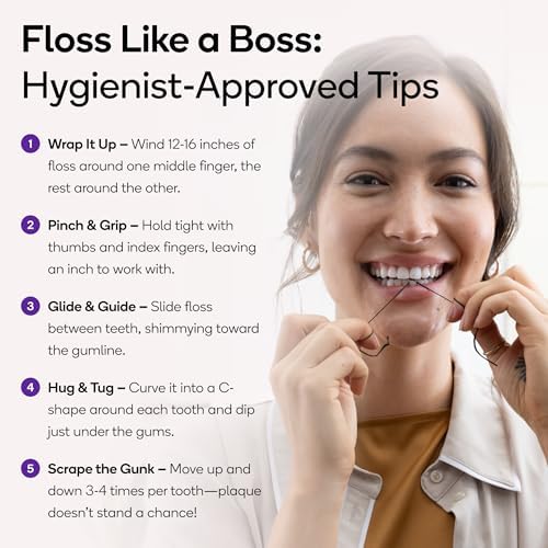 BURST Expanding Dental Floss Kit (Mint Eucalyptus/120 Yards/Starter Kit + 3 Refills) | Stain Absorbing & Woven with Xylitol Coating to Fight Cavities | Vegan | Paraben Free