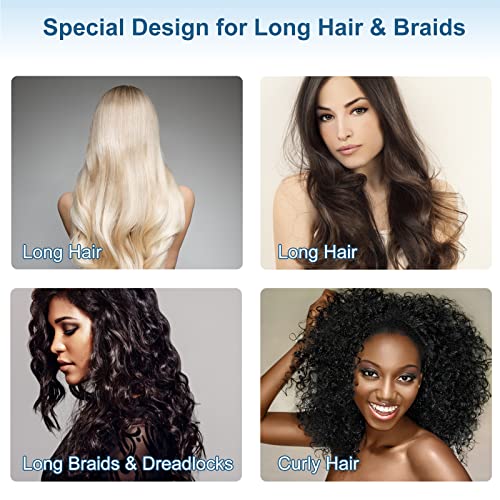 3 Pcs Super Jumbo Satin Lined Shower Cap for Women, Extra Large, Adjustable for Braids, Long Hair & Locs Dreadlocks