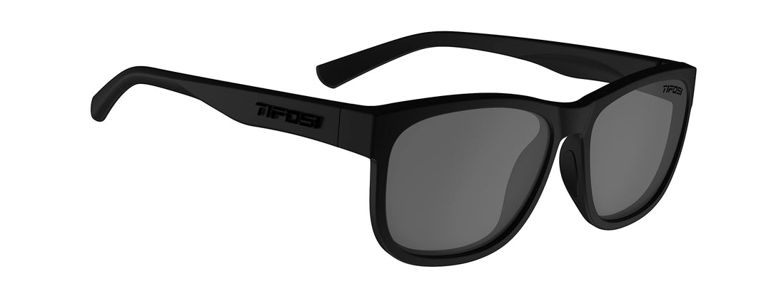 Tifosi Optics Swank XL Sunglasses (Blackout, Smoke Lens - Polarized)