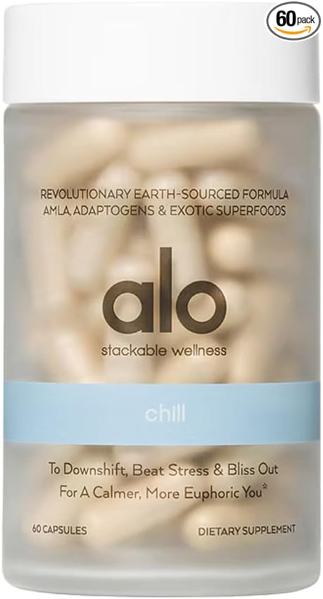 Alo Chill Capsules Relaxation Supplement Which Supports Calmness And Mental Clarity