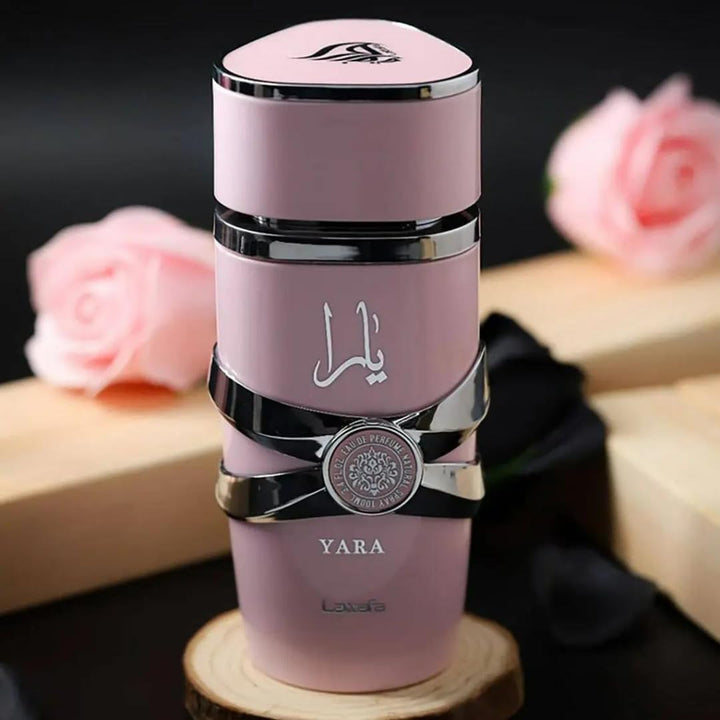 Lattafa Yara 5th Anniversary Eau de Parfum Gift Set | Floral & Fruity | 2 x 3.4 Oz