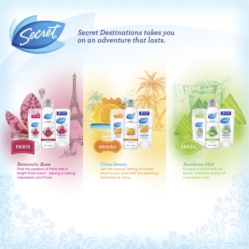 Secret Destinations Women's Body Spray - Brazil Rainforest Mist - 3.75 oz