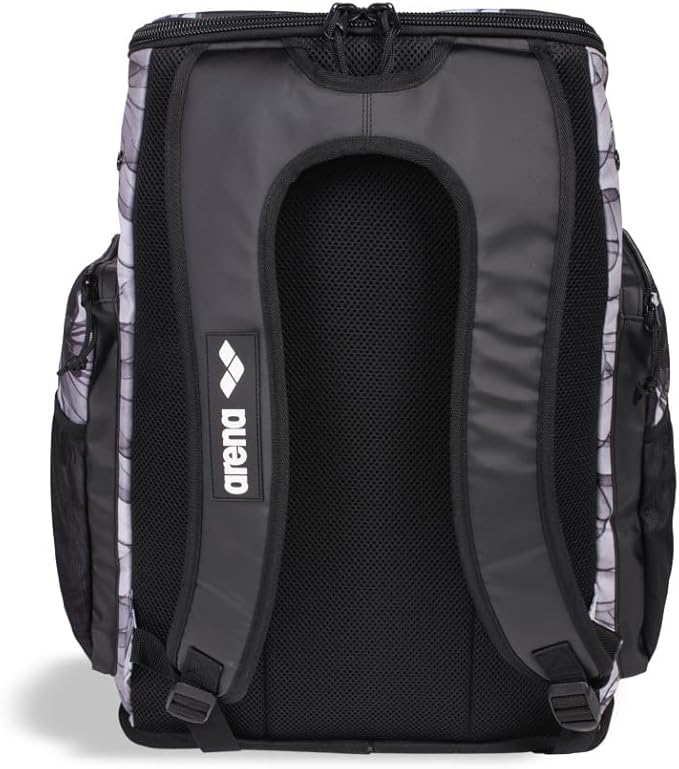 ARENA Spiky III Backpack 45 Swimming Athlete Sports Gym Rucksack Large Training Gear Equipment Swim Bag for Men and Women, 45 Liters, Seabed