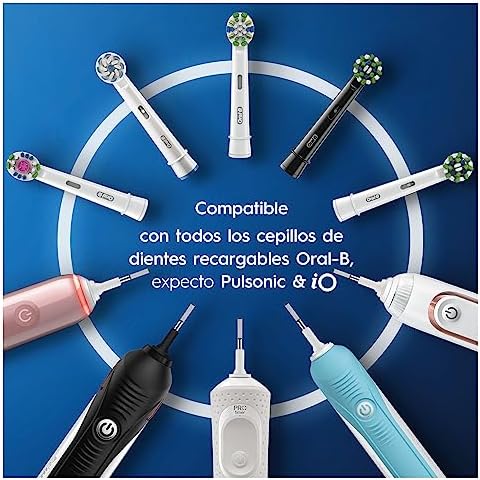 Oral-B Precision Clean Replacement Brush Heads, CleanMaximiser Bristles, Pack of 8