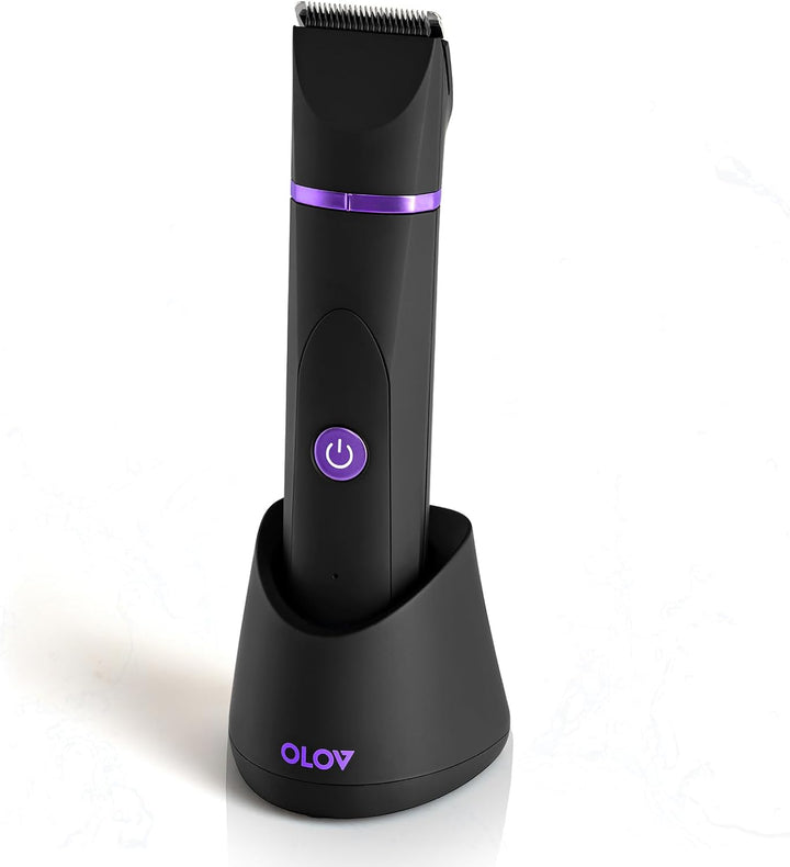 Electric Body Hair Trimmer | Waterproof Groomer for Men & Women | USB Rechargeable