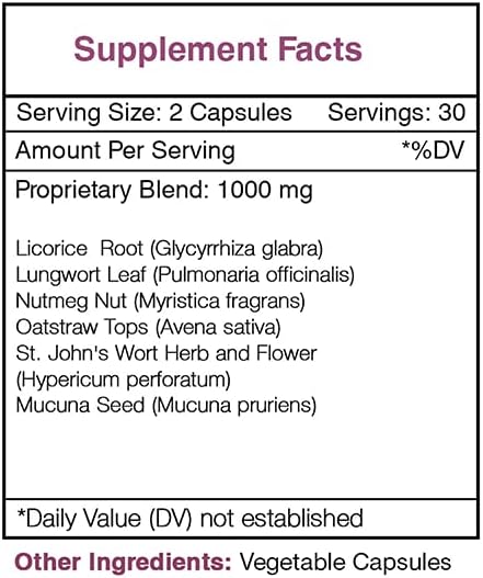 Secrets of the Tribe - Quit Secret, Nicotine Withdrawal Support, Herbal Supplement Blend (60 Capsules)