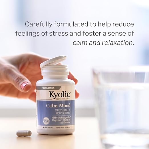 Kyolic Specialty Series Calm Mood, 60 vegicaps