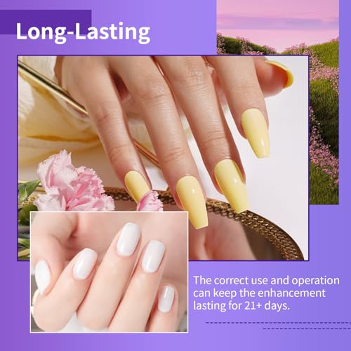 JODSONE 60 Bottles of Gel Nail Polish Kit with U V Light 55 Kinds of Gorgeous and Charming Gel Polish Kit 5 Pieces Soak off Glossy Matte Top Coat Base Coat