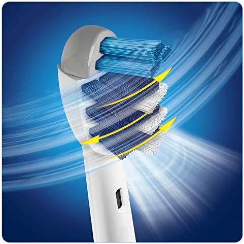 Oral-B Trizone Toothbrush Heads Replacement Refills for Electric Rechargeable Toothbrush, Bristles Sweep in-Between Teeth for a Deep Clean, Pack of Two