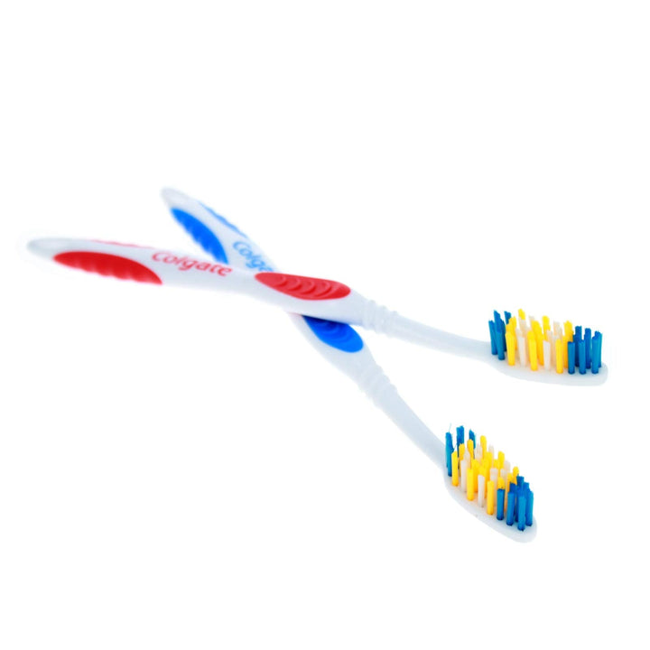 Colgate 6 Pack Toothbrushes with Tongue Cleaners