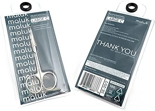 Professional Cuticle Scissors Maluk Curved