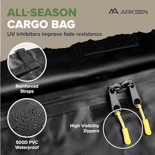 ARKSEN 32 x 26 Inch Bumper Mounted Cargo Rack Carrier 350 Lbs Heavy Duty Capacity Luggage Basket Hitch Fold Up for RV, Camping, Traveling