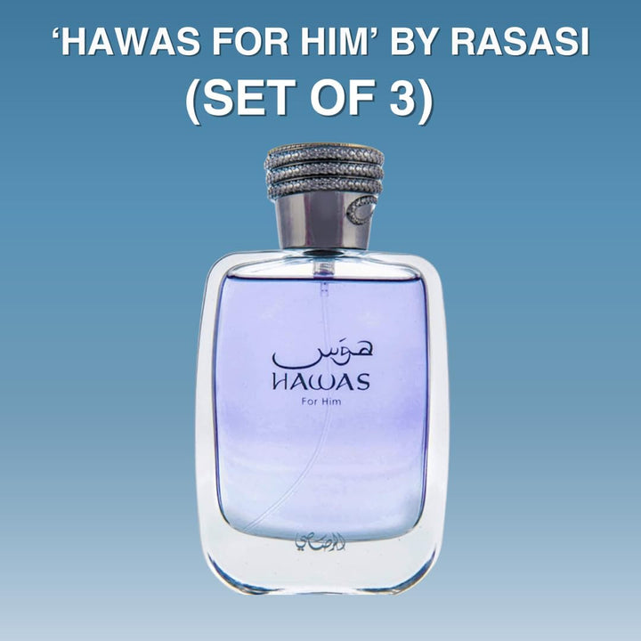 Rasasi Hawas Fire Eau De Parfum Spray 100ML | Bold & Fiery Masculine Scent