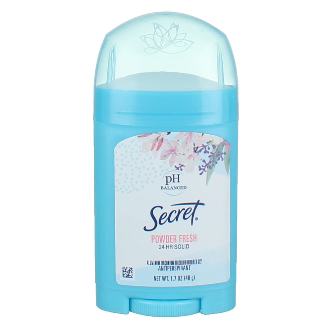 Secret Anti-Perspirant Deodorant Solid Powder Fresh 1.70 Oz (Pack Of 3)
