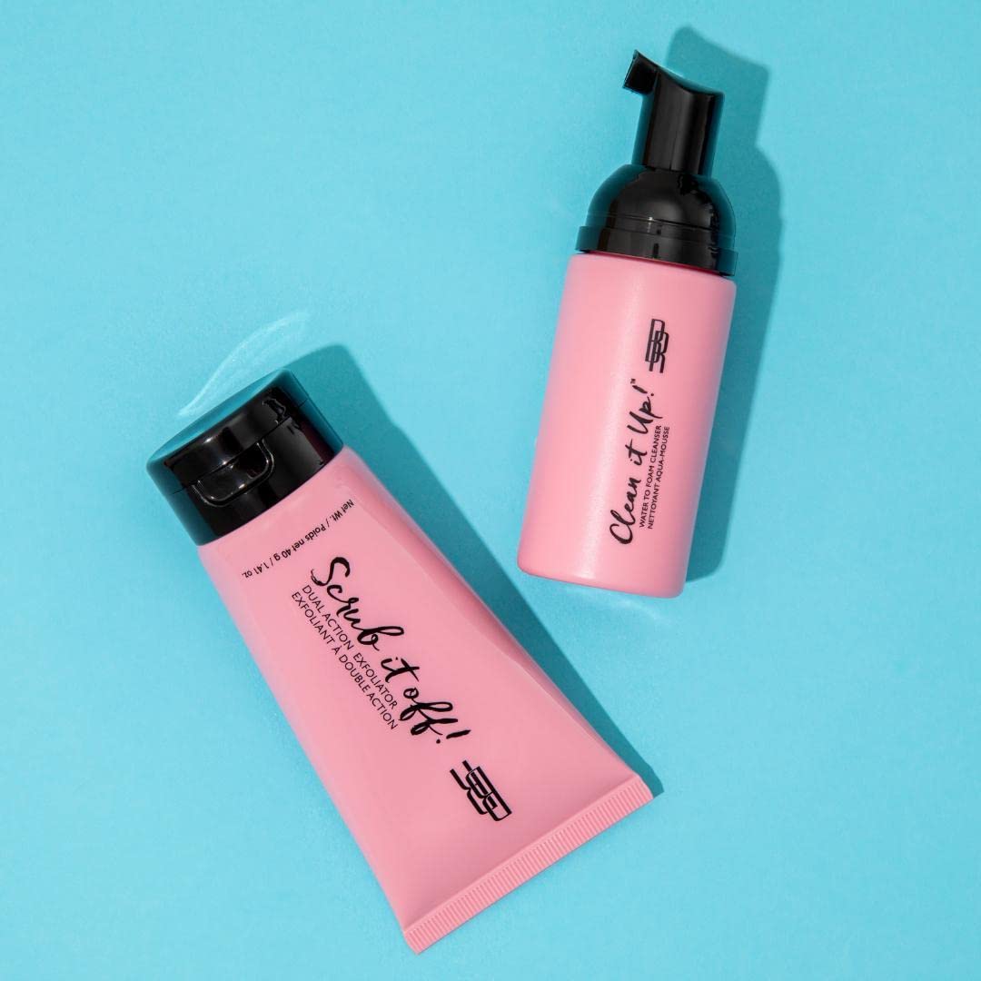 Black Radiance Scrub It off! Dual Action Exfoliator, 1.41 Ounces