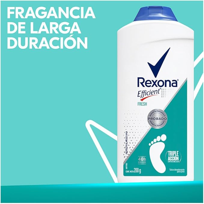 FOOT POWDER EFFICIENT FRESH WITH ZINC OXIDE 200G