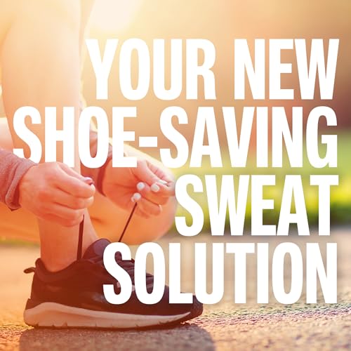 Carpe Sweat Absorbing Foot Lotion WITH APPLICATOR, A dermatologist-recommended solution to stop sweaty, smelly feet, Helps prevent blisters, Great for hyperhidrosis. 1 Tube + Applicator