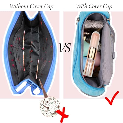 Bling Toman Mini 4 in 1 Makeup Brushes Set,Makeup Sponge,Blush Blending,Eyeshadow,Eyebrow&Liner Lip Face Foundation All-in-One Brushes Travel Makeup Brushes Brochas De Maquillaje (Silicone Rose Gold)