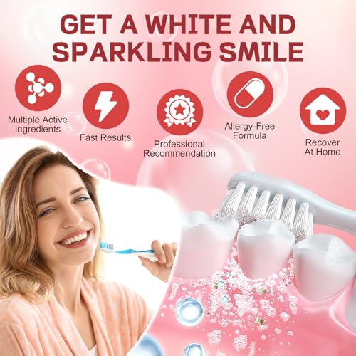 SP8 Probiotics Whitening Toothpaste, SP8 New Upgraded Fluoride-Free & Probiotic-Infused Formula, Ultra Fresh Mint for Deep Cleaning & Long-lasting Fresh Breath,4.23oz-2-Pack