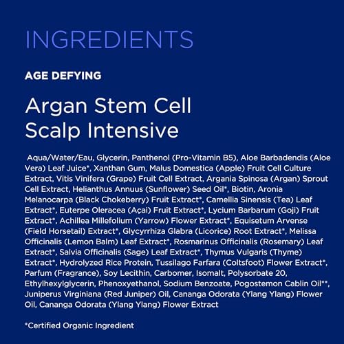 Andalou Naturals Argan Stem Cell Age Defying Scalp Intensive,White 2.1 Ounce